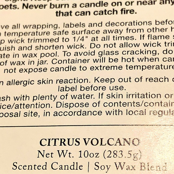 DKNY CANDLE CITRUS SPLASH SCENTED NEW 10.oz NEW 1 WICK - Picture 4 of 4